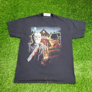 Horror Movie Shirt Womens Large 20x27 Black
